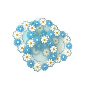 4 Silicone Coaster Doilies